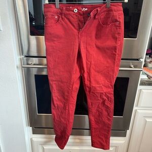 Signature Studio Scarlet Skinny Jeans size 12 slight wear GUC
